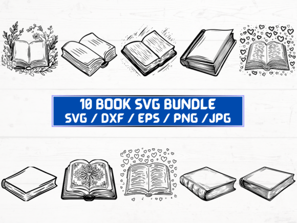 Book SVG File