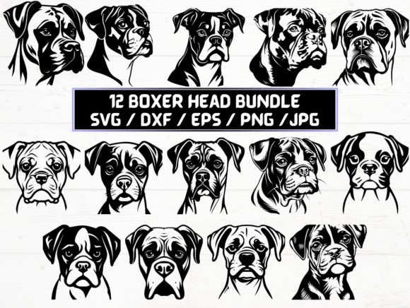 Boxer Head SVG: A Guide to Digital Vector Graphics