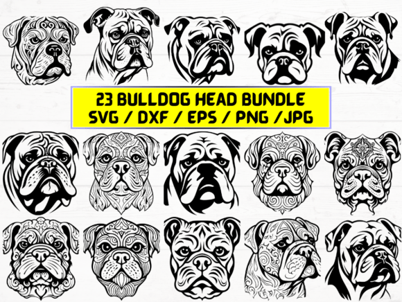 Bulldog Head SVG: A Versatile Resource for Design and Creativity