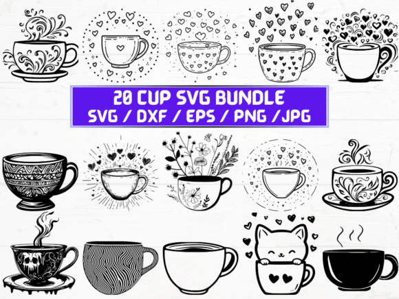 Cup SVG File: A Versatile Digital Asset
