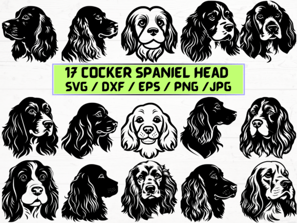 Exploring the Cocker Spaniel Head Laser Cut: A Digital Design Resource for Creativity and Innovation