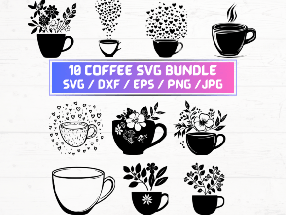 Exploring the Versatility of Coffee SVG Bundle for Creative and Professional Use