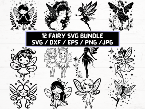 FairyLaser Cut: A Versatile Digital Resource for Creative and Professional Use