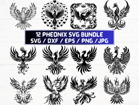 Pheonix SVG File: A Versatile Digital Asset for Designers and Creators