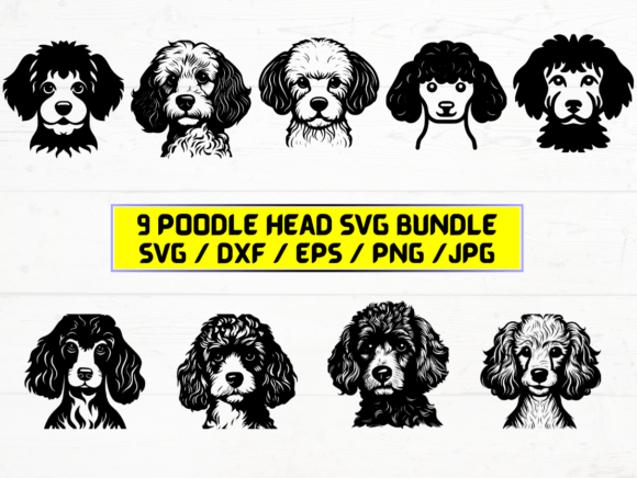 Poodle Head SVG: A Versatile Digital Asset for Modern Designers