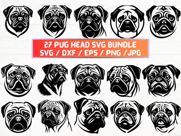 Pug Head SVG: A Strategic Tool for Creative and Operational Excellence