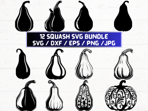 Strategic Use of Squash SVG File for Creative and Business Success
