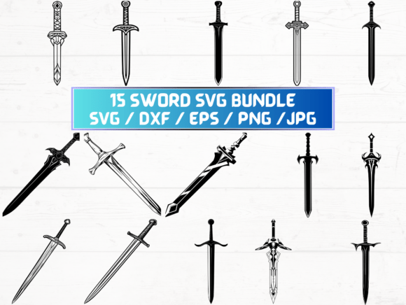 Sword Laser Engraving Cut File