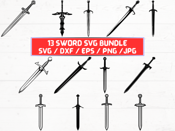 Sword SVG Bundle